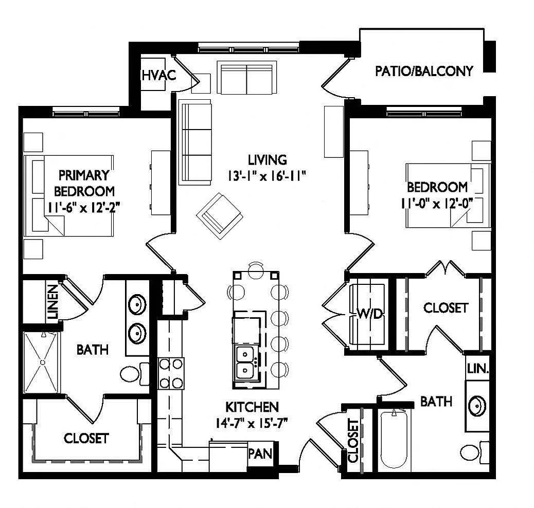 Floor plan C1