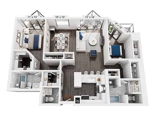 Floor plan PH02
