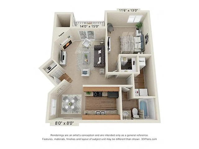 Floor plan THE CAMBRIDGE I LOWER