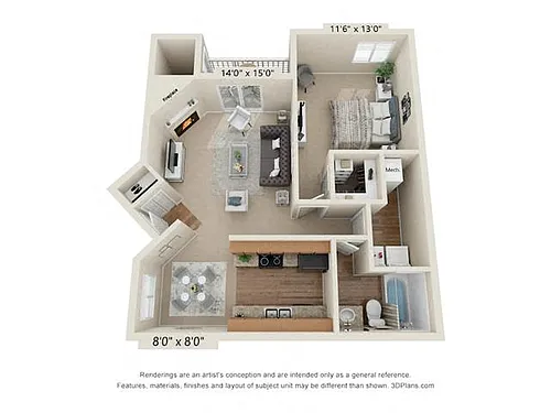 Floor plan THE CAMBRIDGE I LOWER