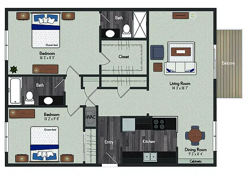 Floor plan Dover