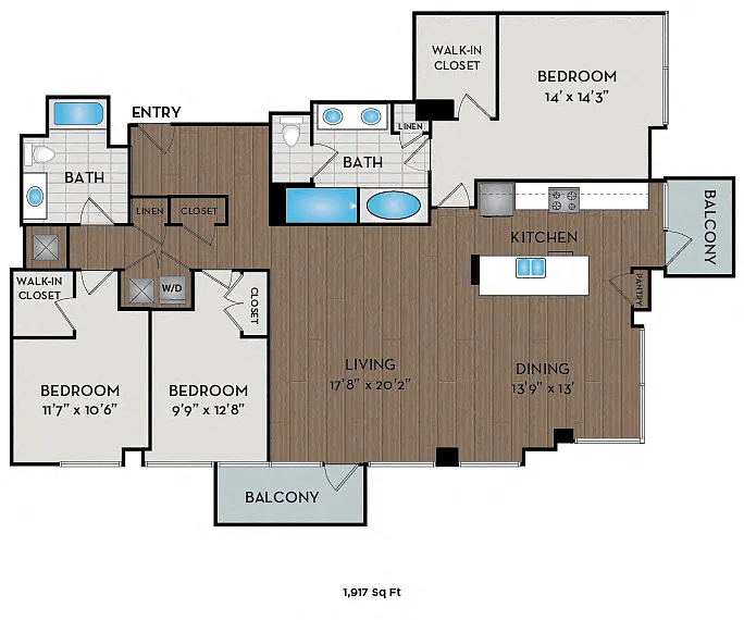 Floor plan 32P0 Penthouse