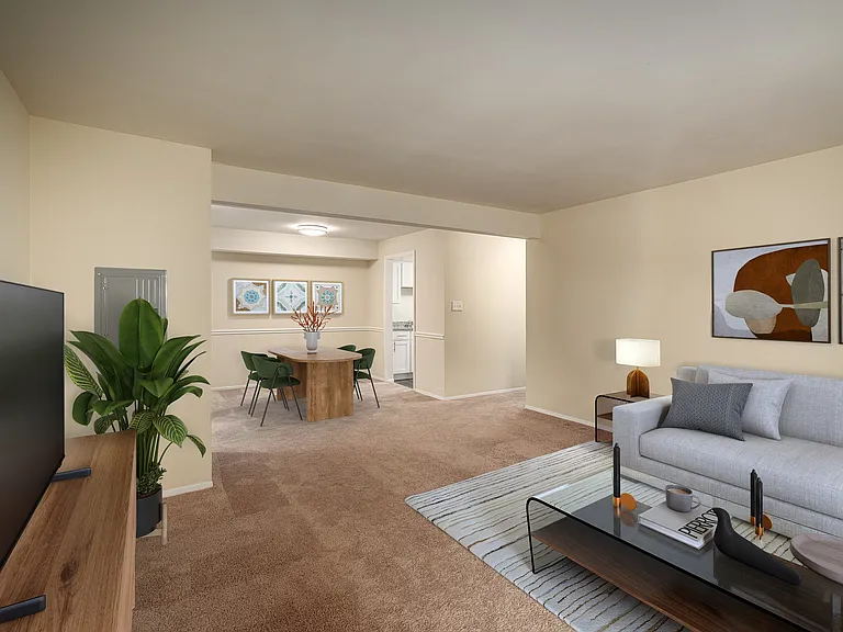 Cozy Contemporary Living Room