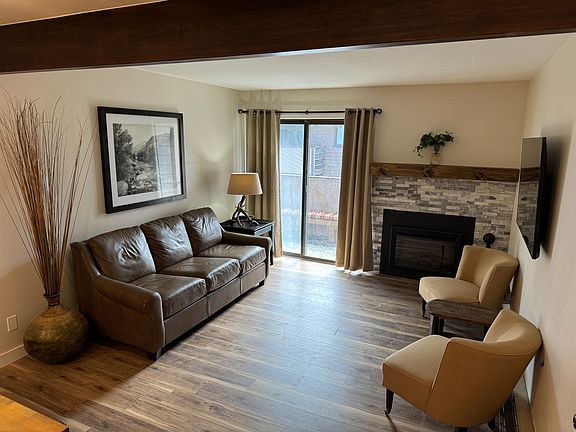 Enjoy the small balcony right off of the living room