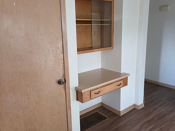 Desk/ storage off dining room