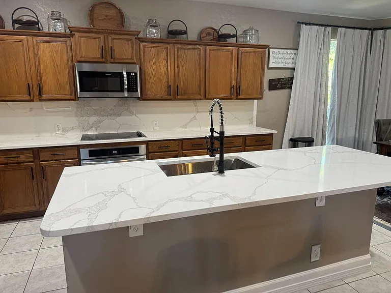 Brand new granite kitchen countertops