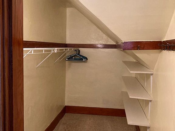 Walkin closet off 2nd bedroom