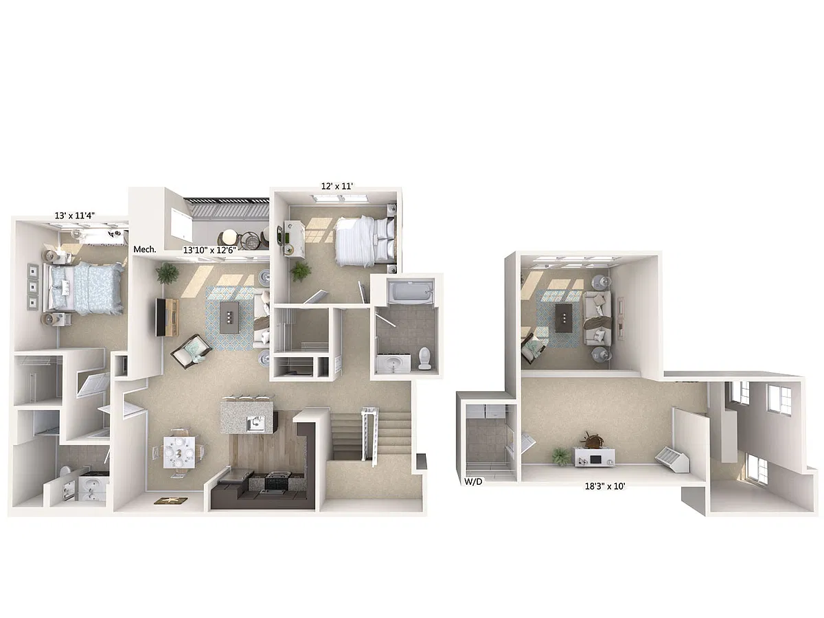 Floor plan B8L-1512sq-Stainless