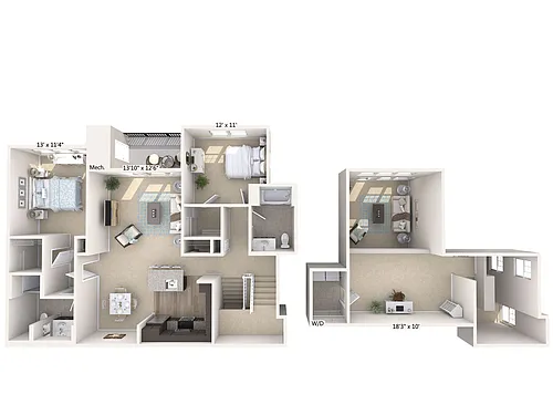 Floor plan B8L-1512sq-Stainless