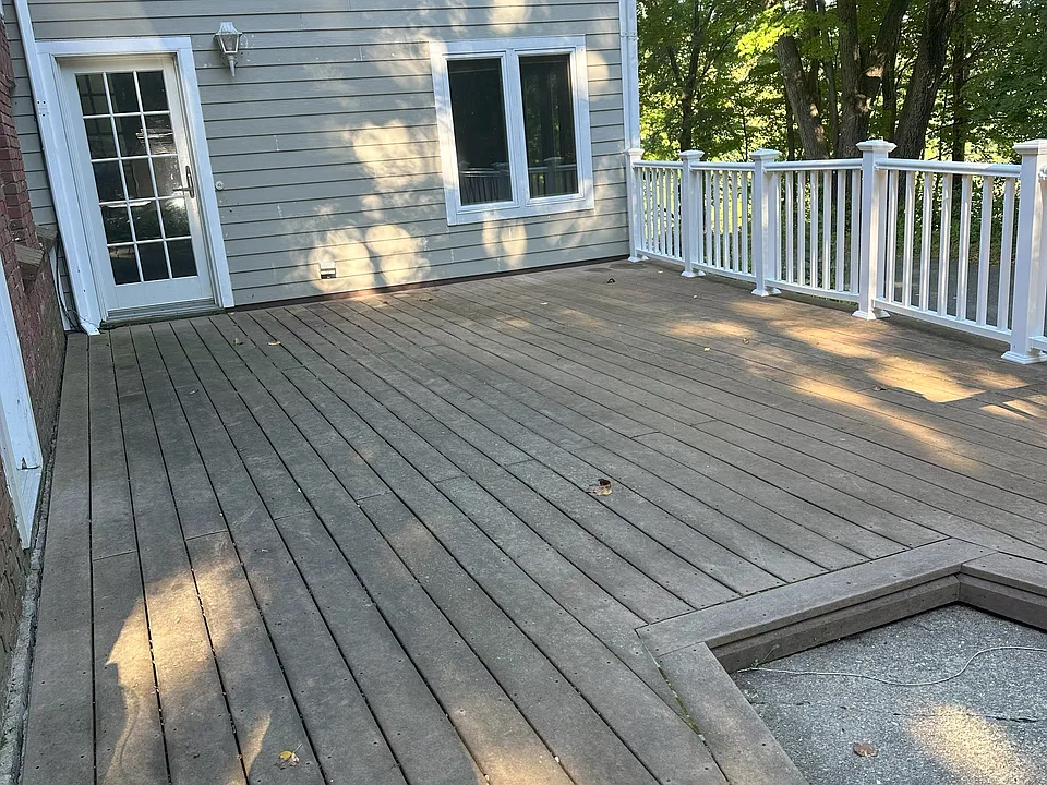 Deck and Front Door