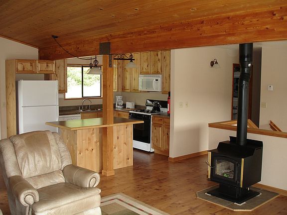 Kitchen & partial family room