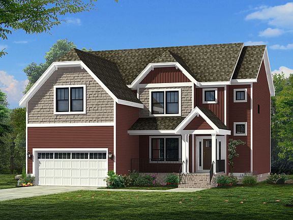 Maddison III - Craftsman Elevation