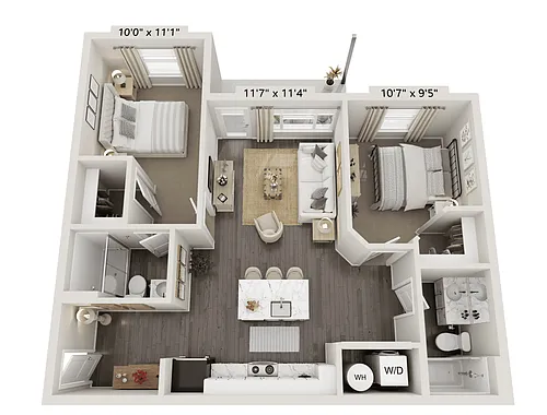 Floor plan Paddock