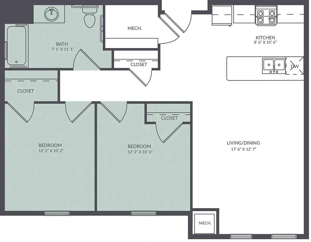 Floor plan B1