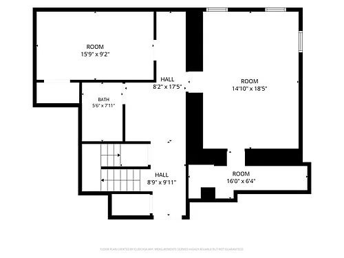 Floor plan 3BD 2BA
