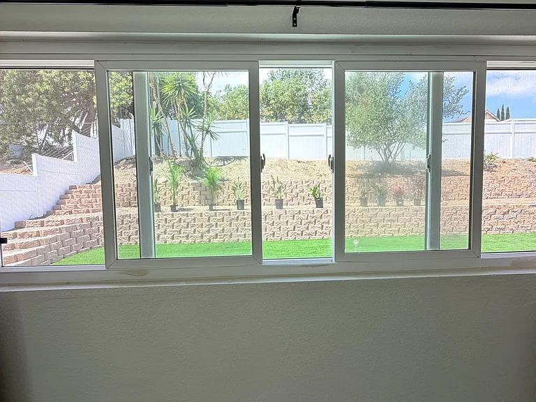 View from master bedroom