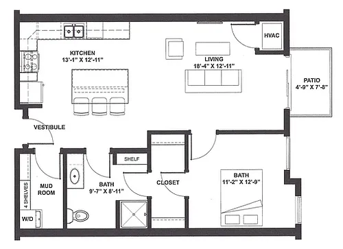 Floor plan 2-F