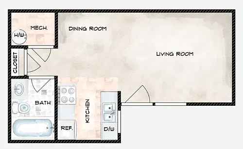 Floor plan STU-M