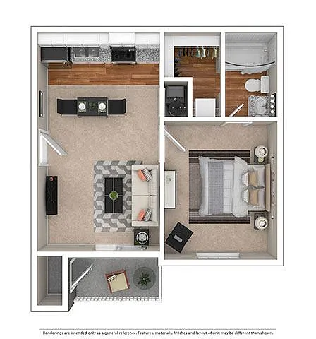 Floor plan Emory - A1A