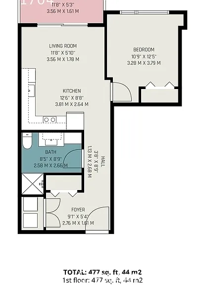 180 George St #1704 — Photo 14