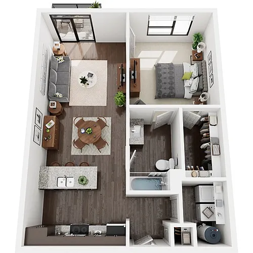 Floor plan 1-A4