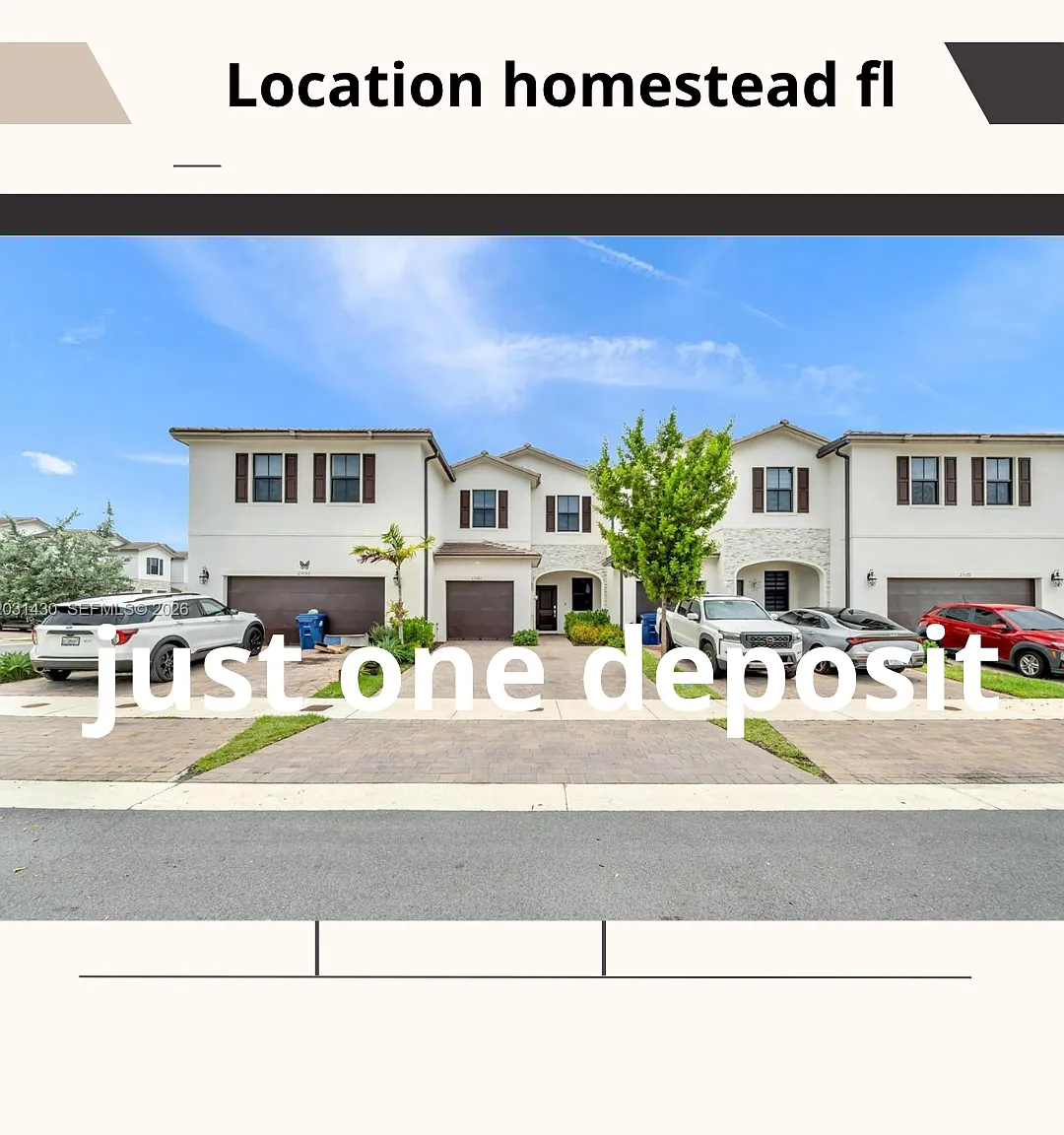 3 bed, 1334 sqft, $2,850 — Photo 1