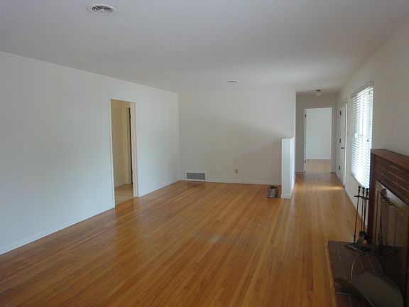 Living room with hardwood floors
