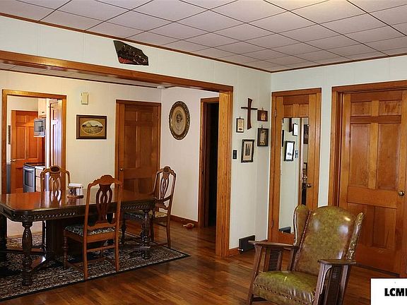 Dining room door to attic