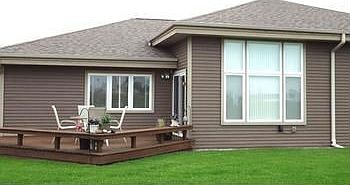 For the quiet times you can enjoy dinner on your deck.