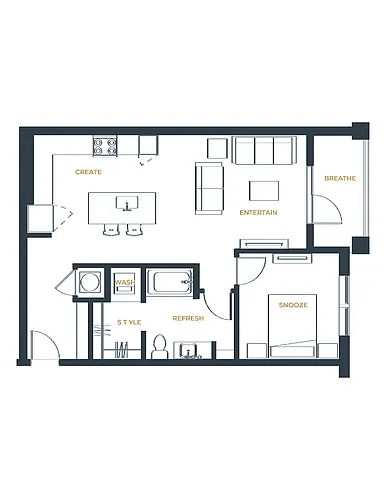 Floor plan A2