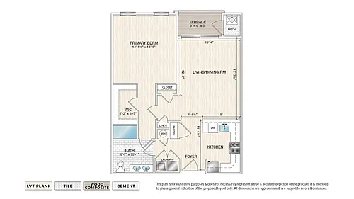 Floor plan The Lily A-1A
