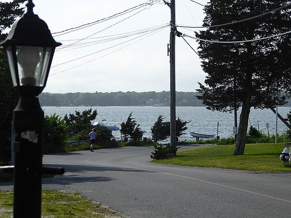 Waquoit Bay view from yard