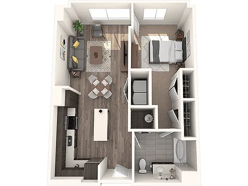 Floor plan A6b