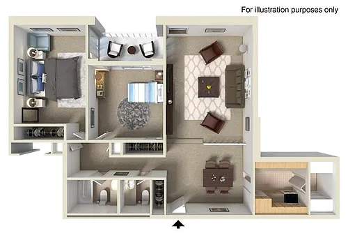 Floor plan 2DWD