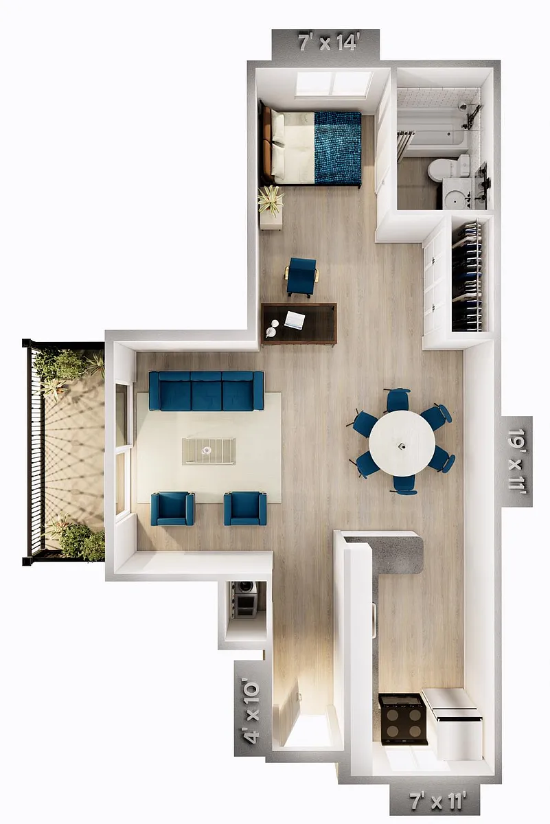 Floor plan The Dogwood