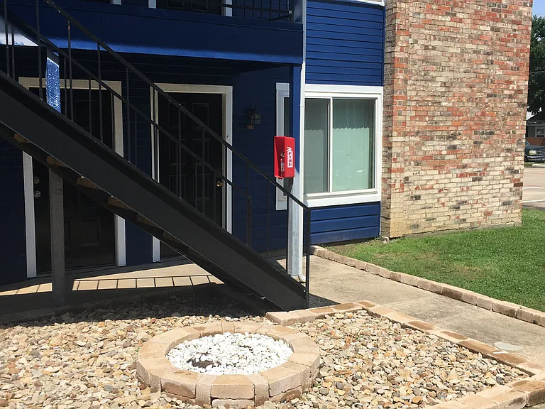 The outside view of the apartment
