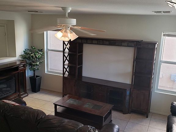 Living room, (furniture not included. Shown here only for staging purposes.)