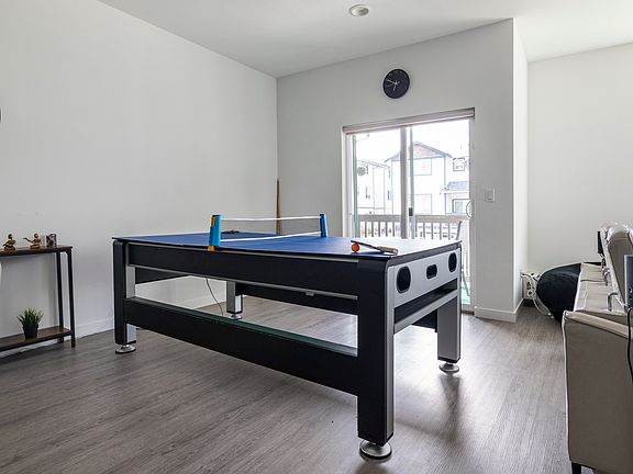 living room - ping pong table