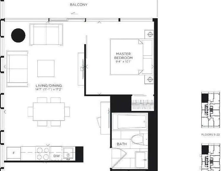 28 Wellesley St E #809 — Photo 12