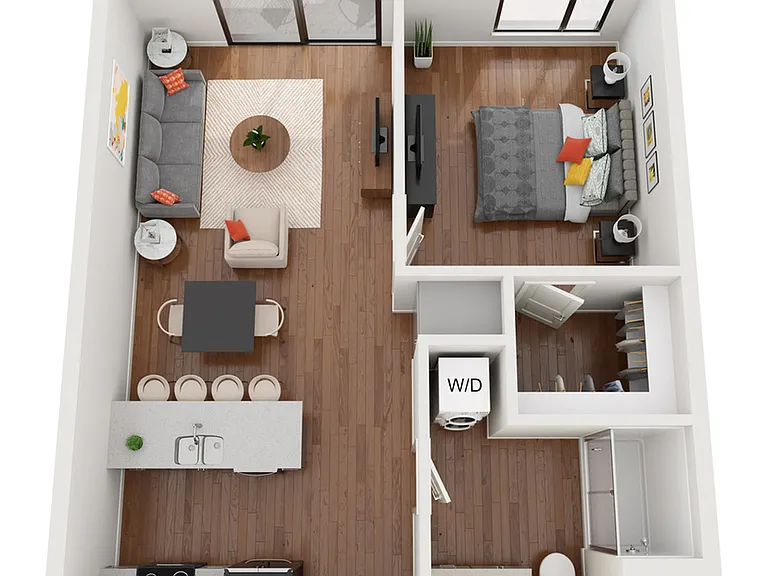 Supermoon 1 Bedroom, 1 Bathroom - 718 SF - ADA Supermoon 1 Bedroom, 1 Bathroom - 718 SF - ADA