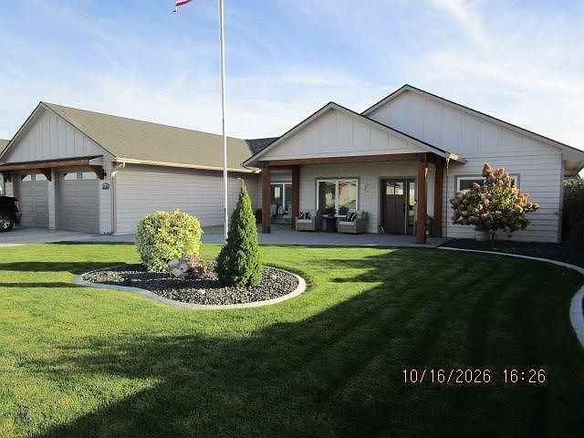 Front of home.