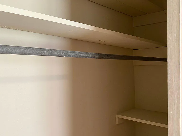 Closet in first bedroom