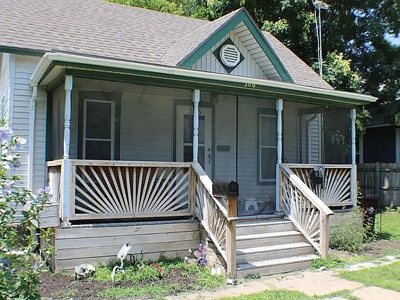 Main St Entrance (porch now stained)