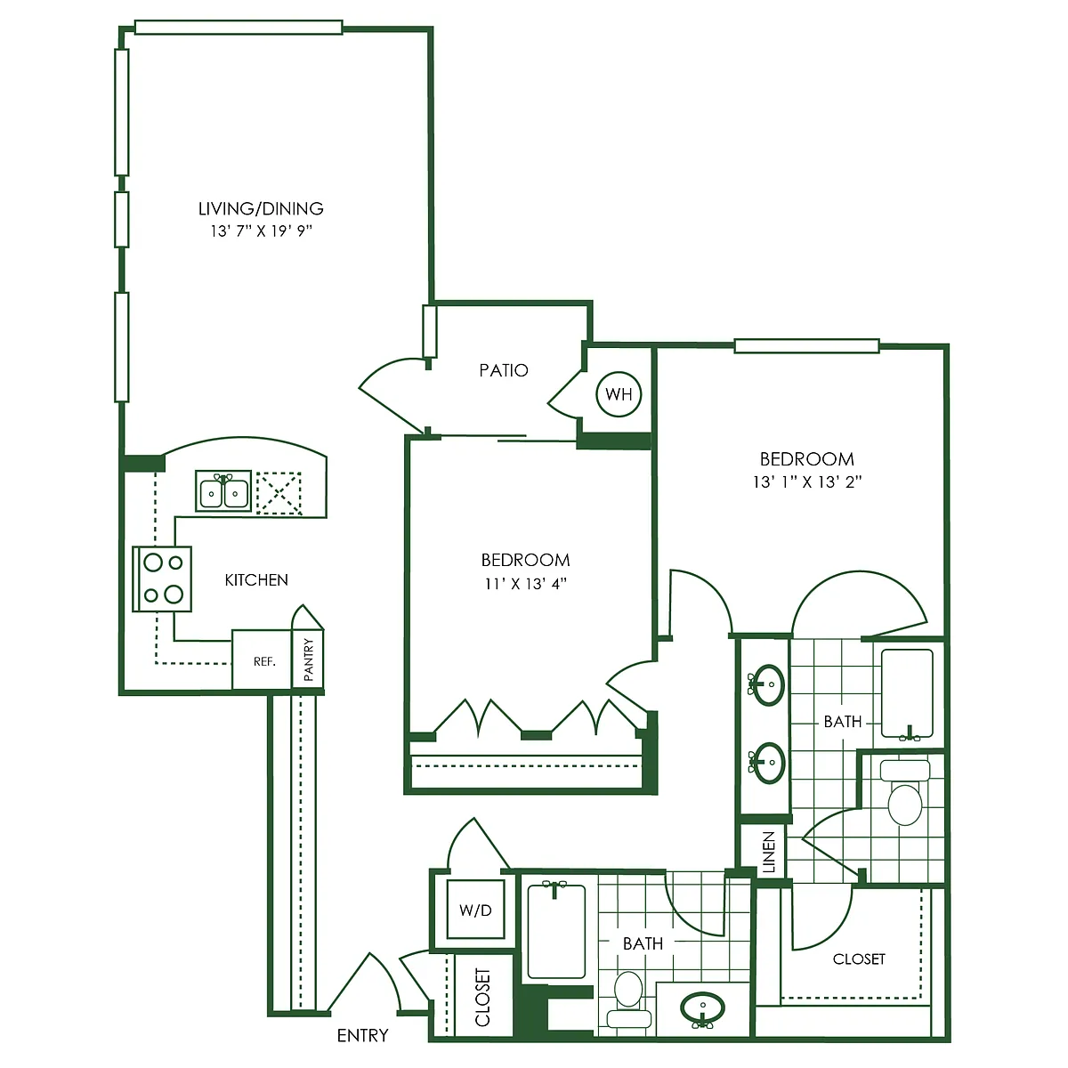 Floor plan B3