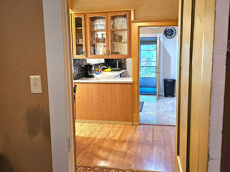 Back door exit