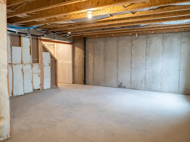 Basement storage area