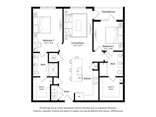 Floor plan B2