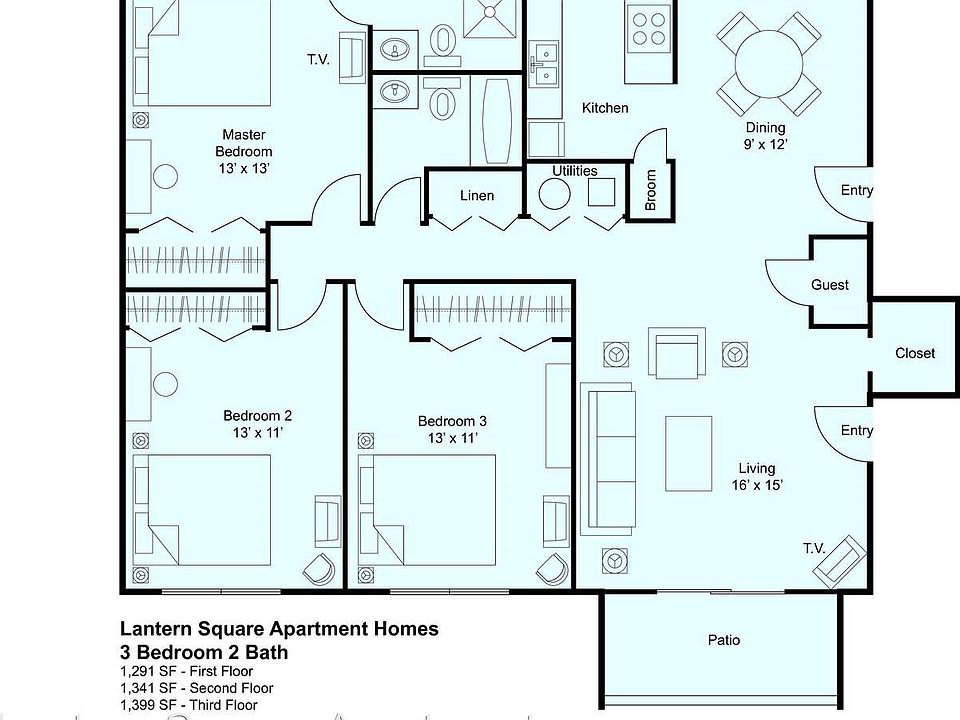 2nd image of 1147 Lantern Sq APT 4