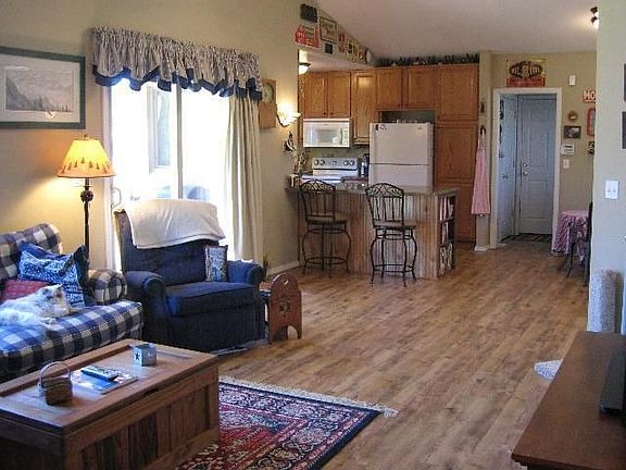 Greatroom with new commercial grade flooring