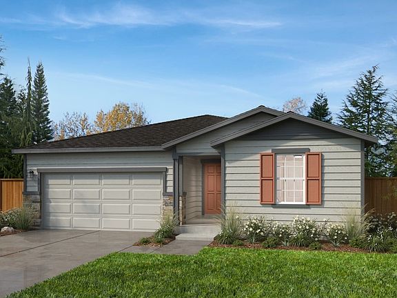 Exterior A with optional masonry